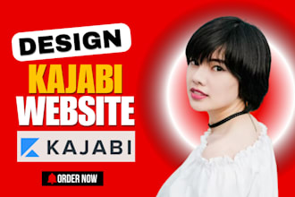 set up a mobile responsive stylish kajabi website