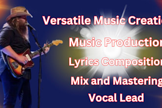 be your professional country music producer edm, acoustic country