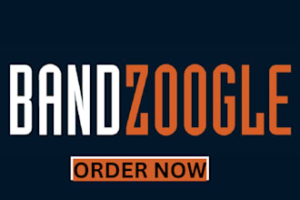 design a stunning bandzoogle website for your music brand