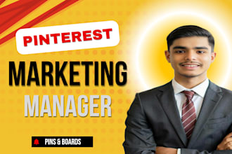 be your pinterest marketing manager
