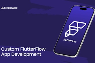 develop a professional flutterflow mobile or web app