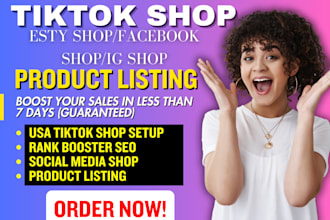 setup manage tik tok shop dropshipping tiktok ads tiktok listing