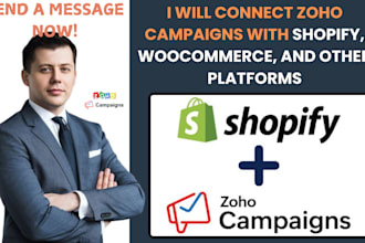 connect zoho campaigns with shopify, woocommerce, and other platforms