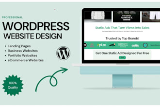 develop wordpress website design with responsive web design