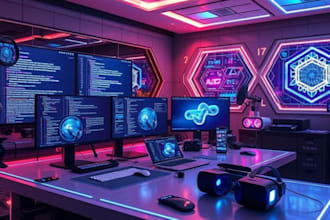 develop 2d 3d ar VR and mr mobile games