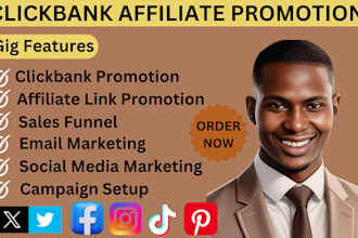 promote clickbank affiliate link and affiliate marketing