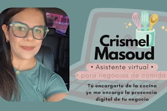 asistente virtual para negocios de comida y emprendedoras