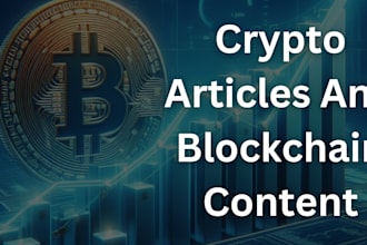 write SEO optimized crypto and blockchain articles