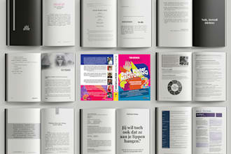 design interior book layout typesetting