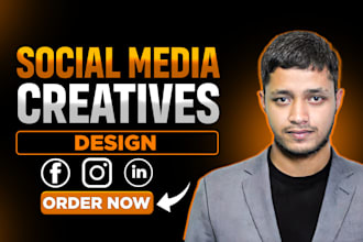do social media advertising design, facebook ad creative, ads design, image ads
