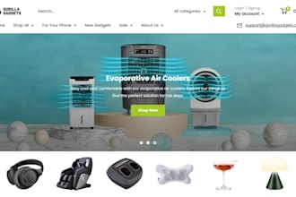 build profitable electronic shopify store gadgets home appliances, dropshipping