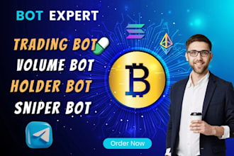 build volume bot and token launchpad