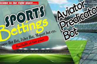 build aviator bot for sport bet, bet365 bot, pinnacle bot, copy trading bot