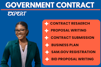 craft bid proposal to win tender, government contract, bid rfp, quote rfq, rfi