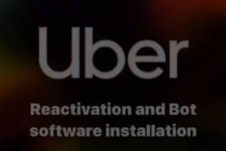 build uber delivery app, uber delivery bot, doordash uber account reactivate