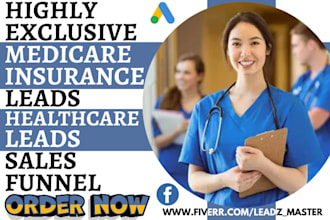 generate medicare insurance leads health care leads aca life insurance leads
