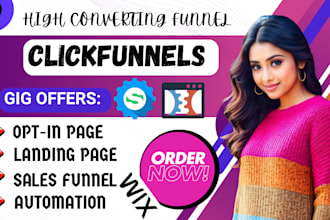create clickfunnels sales funnel, clickfunnels website, systeme io sales funnel