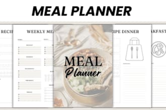 create a custom meal planner for family,fitness,health,diet needs