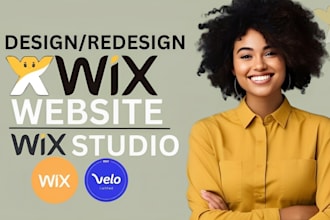 redesign wix website wix website design wix development velo code integration