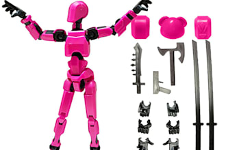 articulated action figure bid doll figure paint anime figure sculpt 3d printing