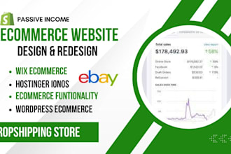 build ecommerce website on ionos wordpress wix godaddy hostinger ionos shopify