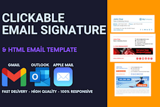 code a clickable email signature for your business