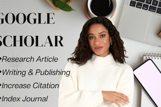 write and publish articles in google scholar peer reviewed index journal