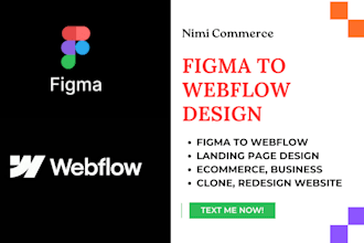 figma to webflow website design webflow developer webflow landing page redesign