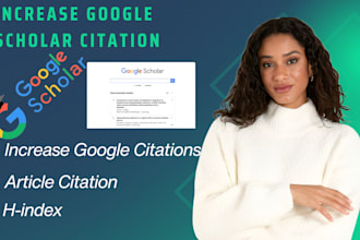 increase your google scholar citation in a peer reviewed index journal