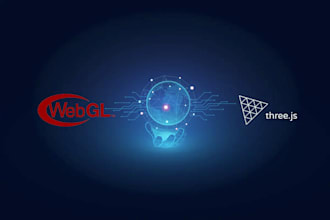 interactive web, webgl application in threejs for you