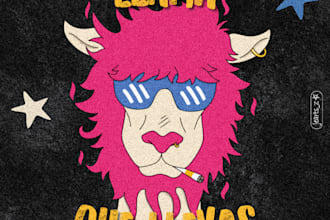 ilutrador digital media y personajes