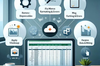do all types of excel and big data work as per requirements