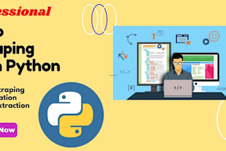 data scraping, data mining, data extraction with python