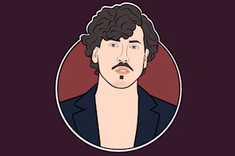 draw cartoon portrait of you