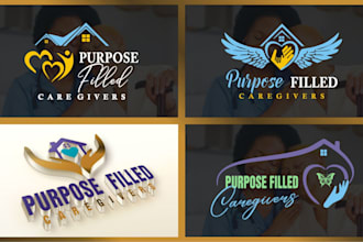 medical nursing healthcare hospital clinic dental mental home care logo