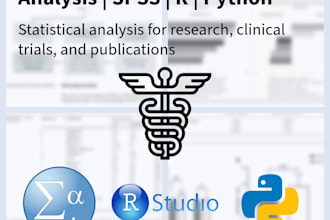 analyze clinical and medical data using r, spss, and python