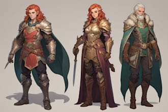 illustrate your oc or dnd character art