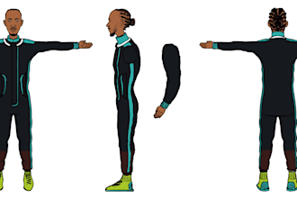 create character designs for your animation, game and brands