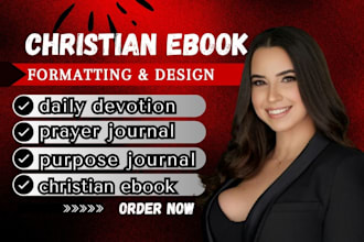 design, format christian ebook, daily devotion, prayer ebook journal amazon kdp