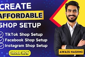 set up and optimize your affordable tiktok facebook and instagram shop