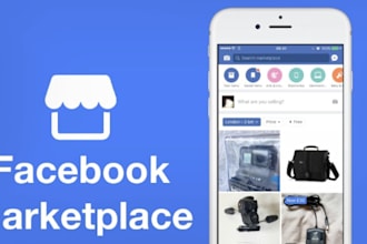 create bot fb marketplace, shopping chatbot messenger, posting bot, monitor bot
