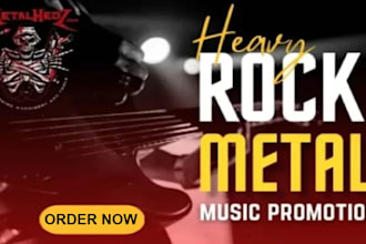 add your rock metal music promotion to music playlist curators