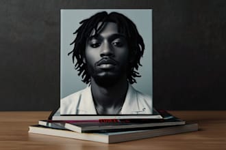 design a trendy album cover or single cover art
