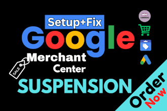 fix gmc google merchant center suspension for shopping ads