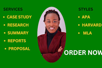 do urgent case study analysis, research and summary writing