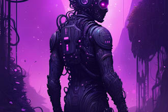 draw sci fi illustration and sci fi art