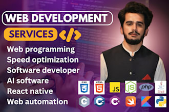 web programming, ai, web, mobile apps, automation and performance optimization