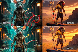 edit, fix, correct, enhance your ai images