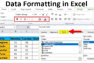 data entry, clean, formate, merge, split excel data