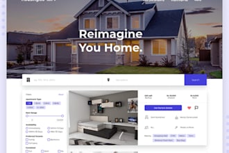 design luxury real estate lshanding page vacation rental property listing airbnb